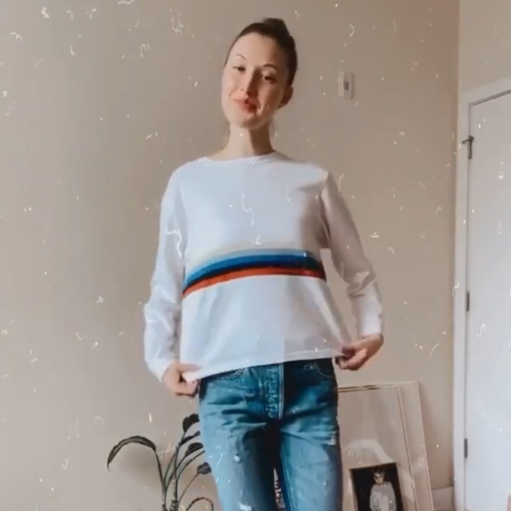 Brandy Melville Long Sleeve Top 🌈